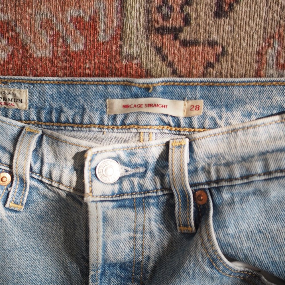 Levi's ribcage straight leg jeans - Picture 4 of 7